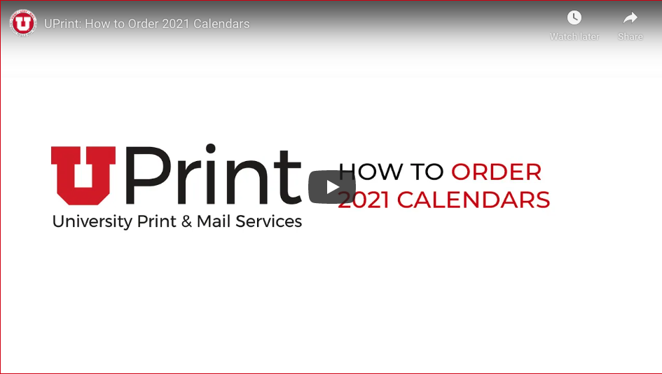 How to Order Calendars